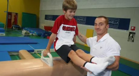 Jury Chechi insegna a Fai della Paganella