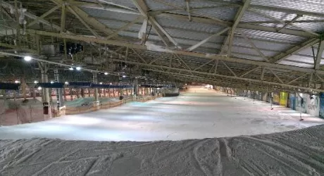 SCI - Gli slalomisti azzurri si allenano nello skidome olandese di Landgraaft