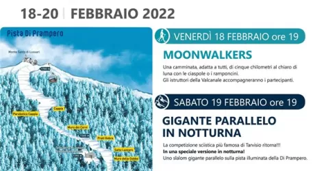 TARVISIO - Lussarissimo, kermesse sciistica notturna 18-20 febbraio 2022