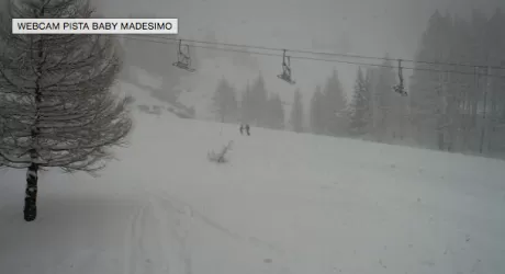 METEO - Finalmente la neve, copiosa sulle Alpi sopra gli 800-1000 metri