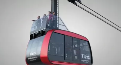 CAREZZA - La nuova funivia Tires - Malga Frommer sarà pronta a gennaio