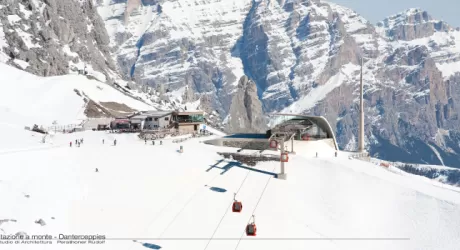 VAL GARDENA - A dicembre 2013 la nuova telecabina Dantercepies