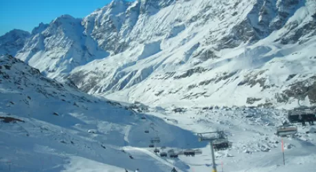 CERVINIA - Due nuove piste per la stagione 2012 - 2013