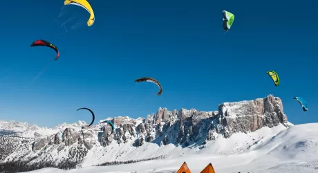 CORTINA - Annullato lo Snowkite contest, nuovo appuntamento nel 2022