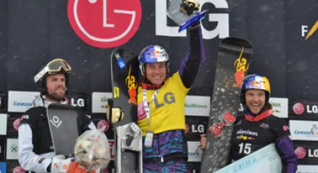Karl vince lo slalom parallelo di Carezza