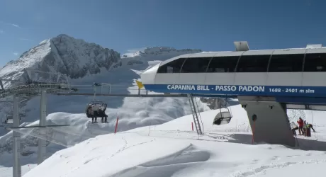 MARMOLADA - Qui il sistema antivalanga O’Bellx piu’ grande al mondo