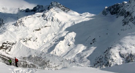 Vallone della Salza, vista d insieme