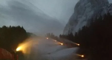 METEO NEVE - Freddo in arrivo, cannoni accesi sulle piste da sci