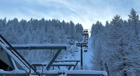 CERVINIA - La seggiovia Cielo Alto è tornata in funzione