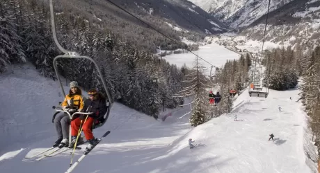 VALLE D'AOSTA-100 € per lo skipass per 5 giorni e un'ora di lezione