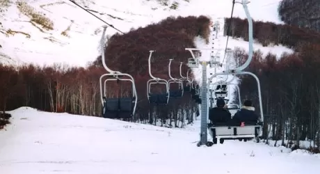 FORCA CANAPINE - 70 cm di neve aperte le stazioni sciistiche perugine