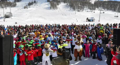 Sestriere: divertimento e spettacolo al 'BURN VERTICAL TOUR 2015' e ‘VIALATTEA FLASH MOB’