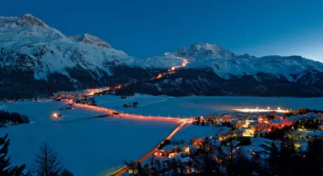 CORVATSCH - Venerdi' 9 dicembre 2011 la 1a Snow Night