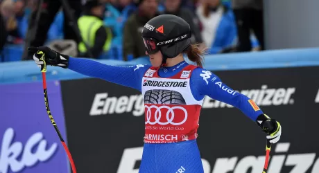 GARMISCH - Sofia Goggia: “Oggi mi sono proprio divertita”