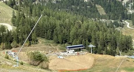 VIDEO CANTIERI. A che punto sono i lavori per le nuove funivie di Courmayeur?