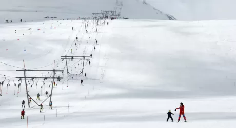 STELVIO - Ottime condizioni sul ghiacciaio - FOTO