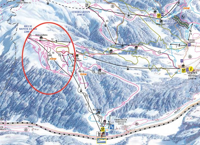 nuova seggiovia skiarea 3 cime