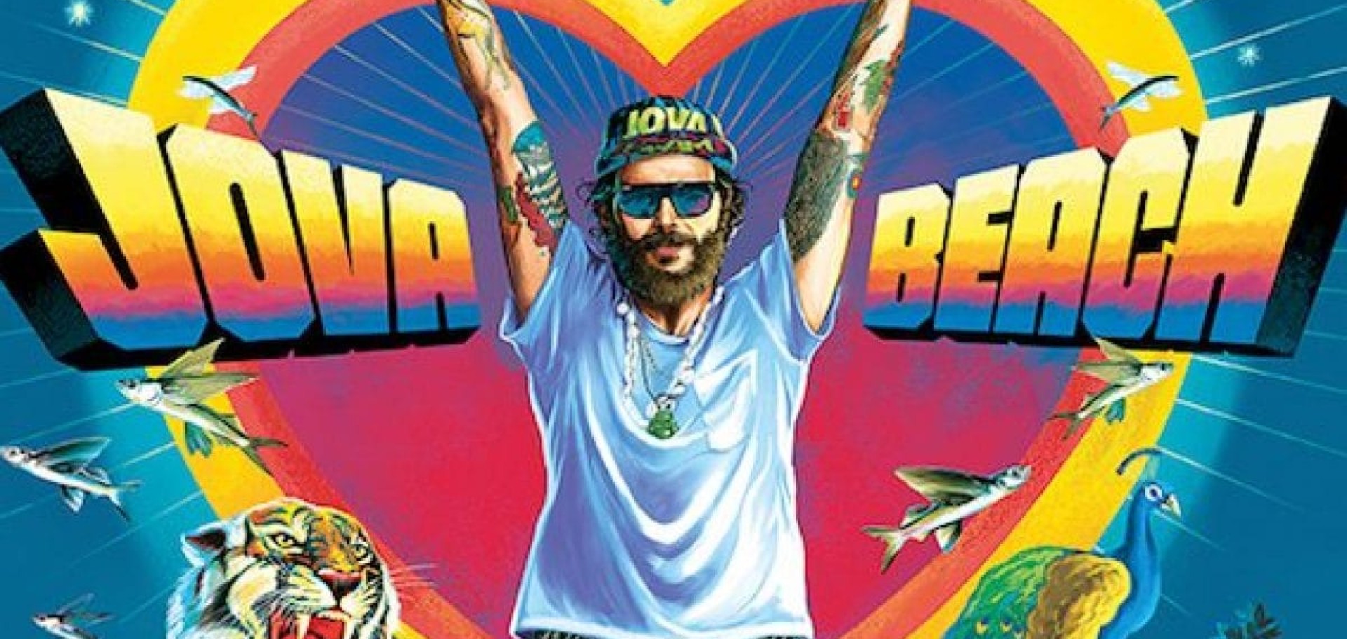 Locandina Jovanotti Beach party