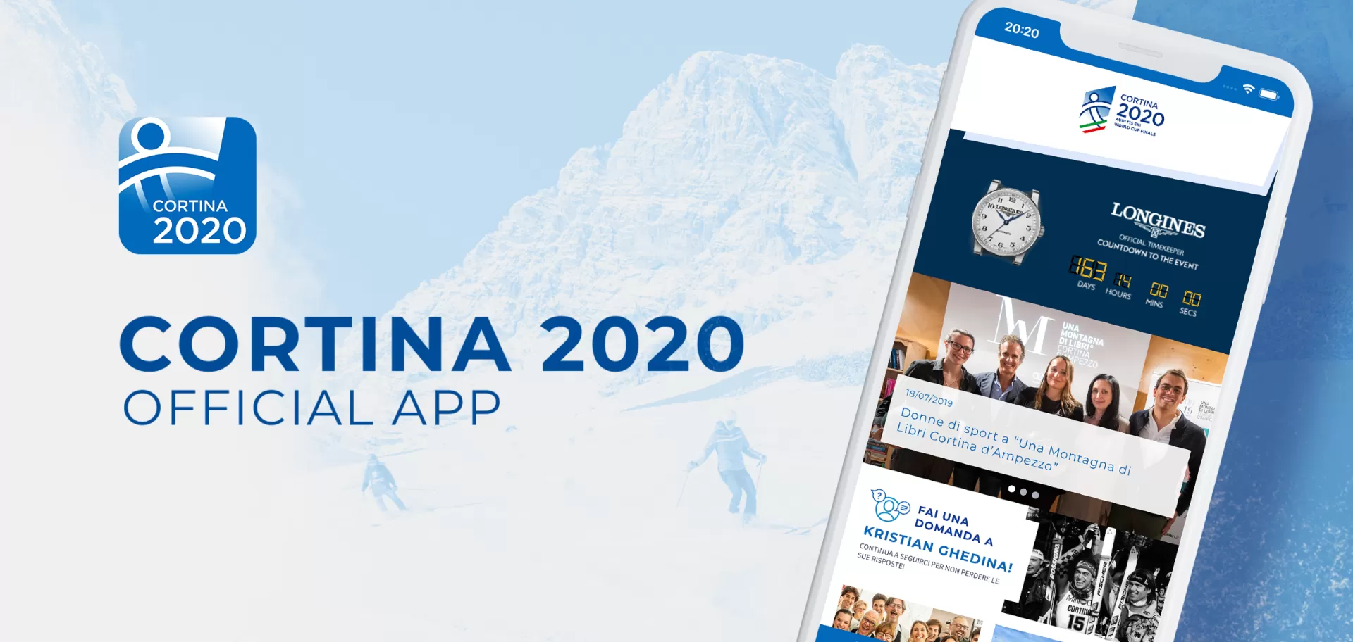 Cortina 2020 app