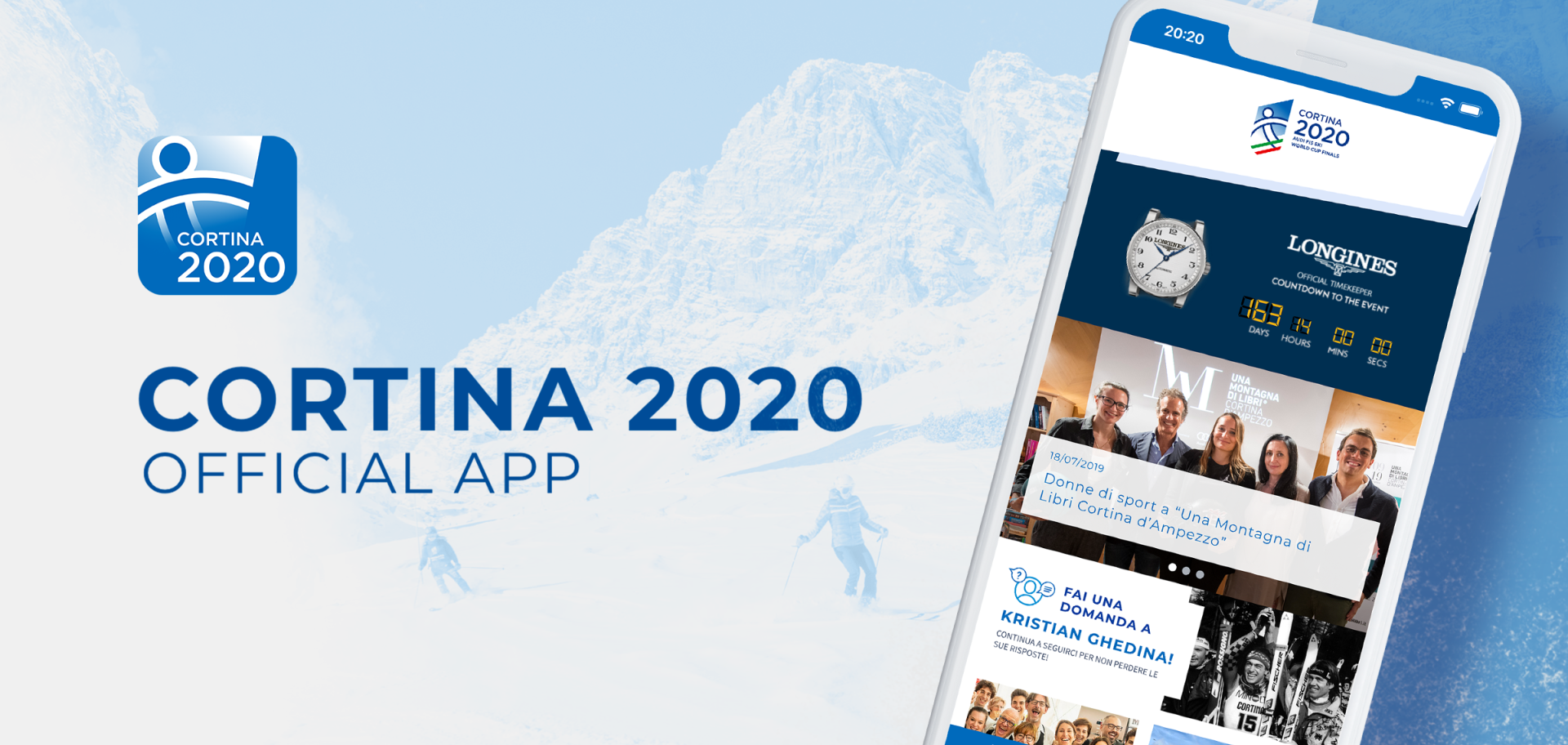 Cortina 2020 app