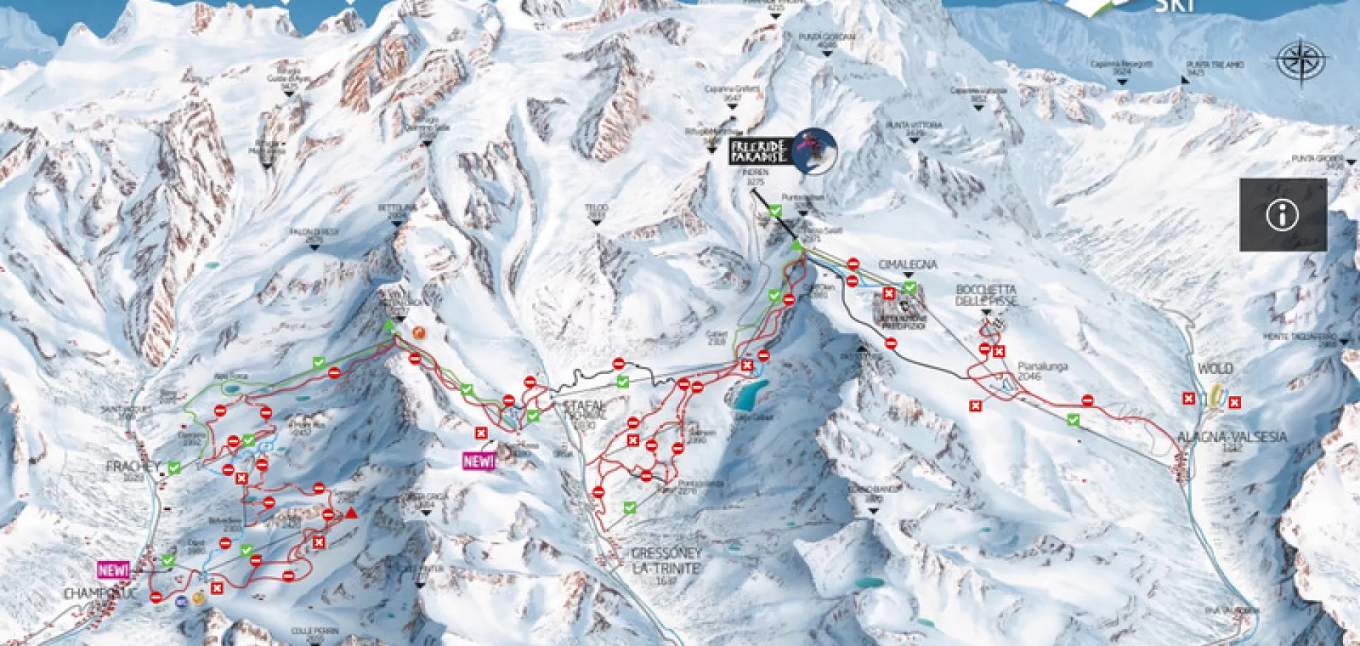 Monterosa ski