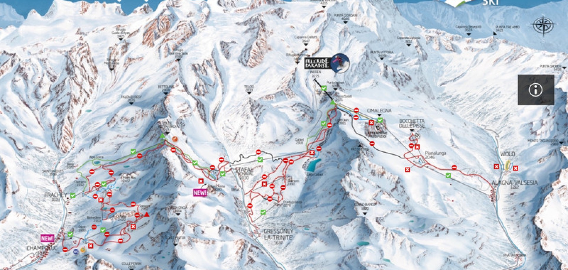 Monterosa ski