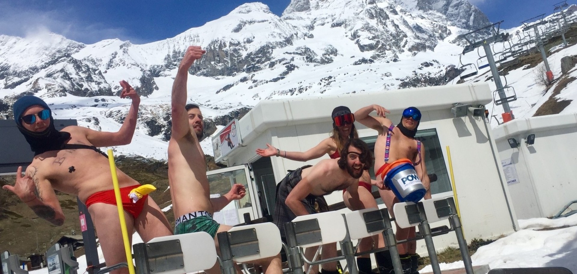 Cervinia Swim Parade