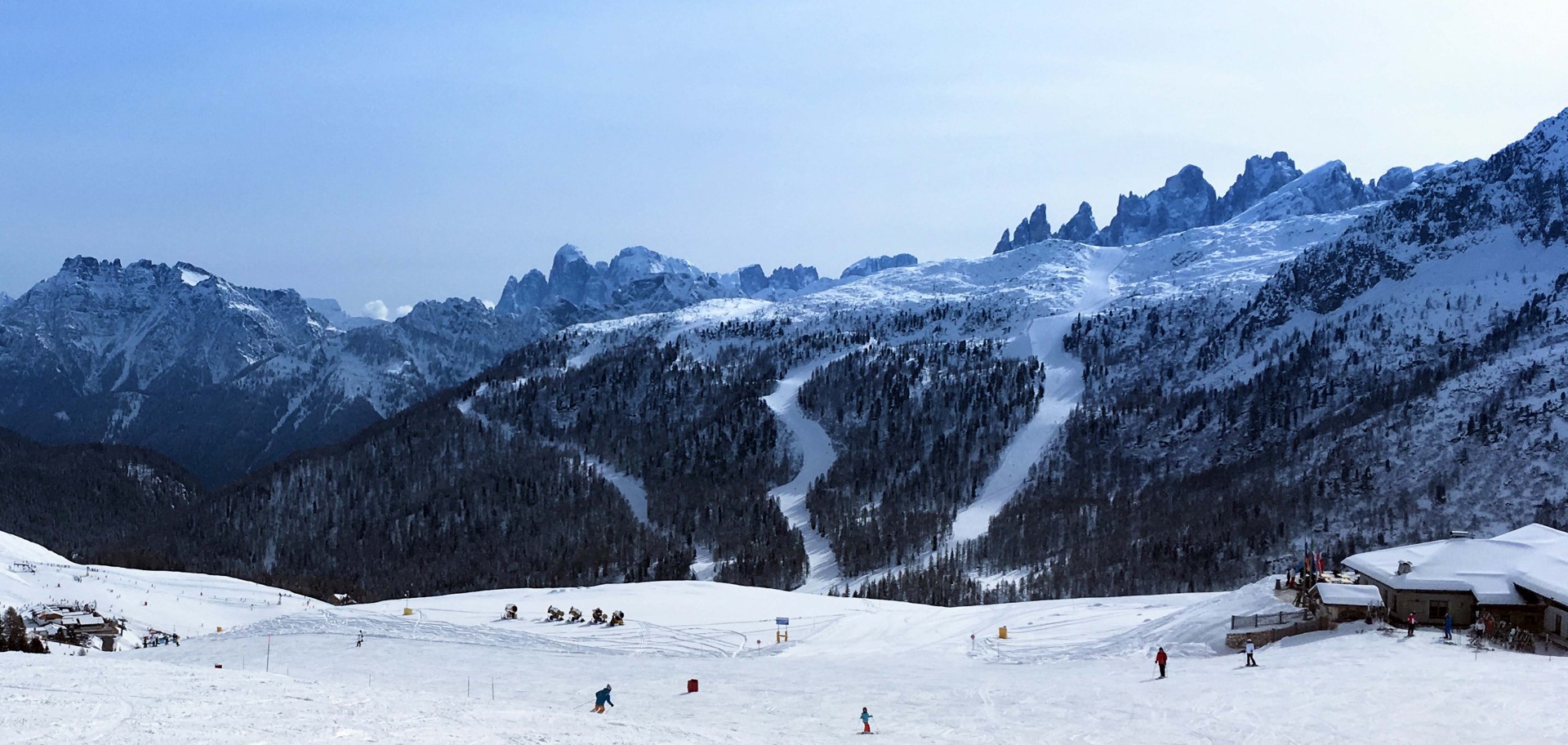 Passo San Pellegrino pista Volata Col Margherita