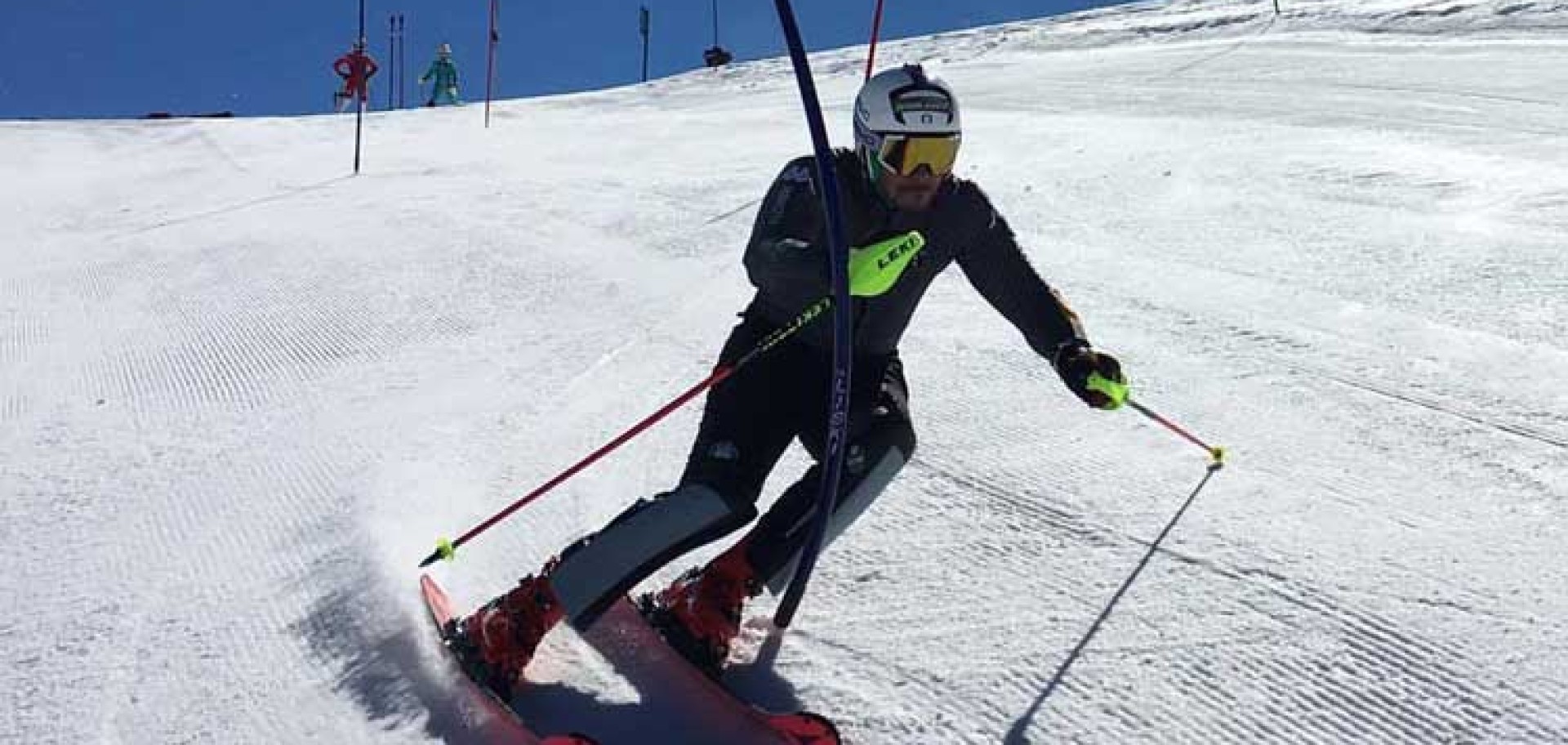 Peter Fill in allenamento