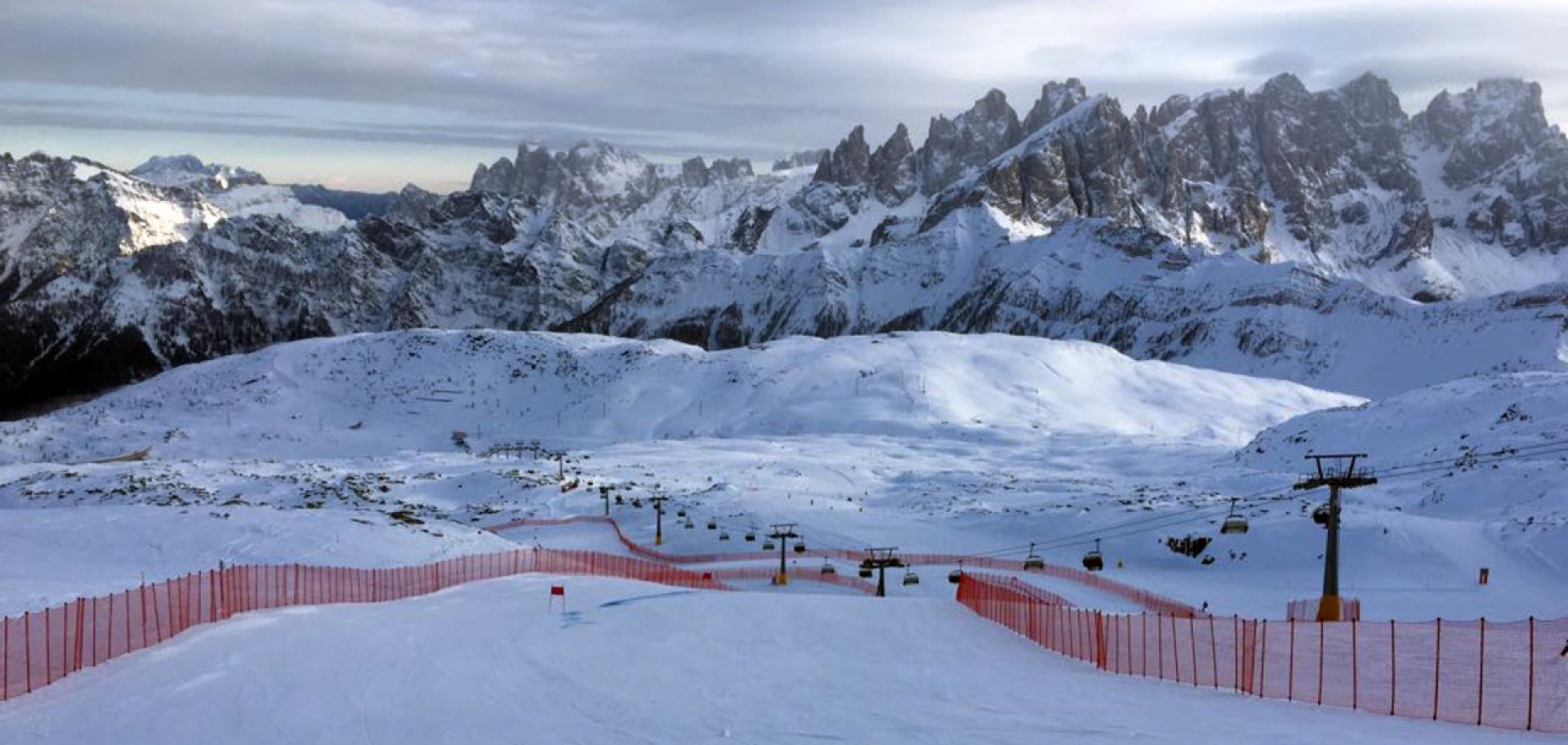 Pista La Volata Passo San Pellegrino, Val di fassa