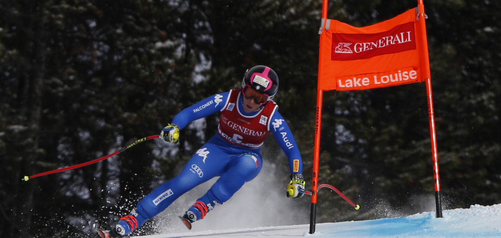 Fisi Pentaphoto - Elena Fanchini a Lake Louise