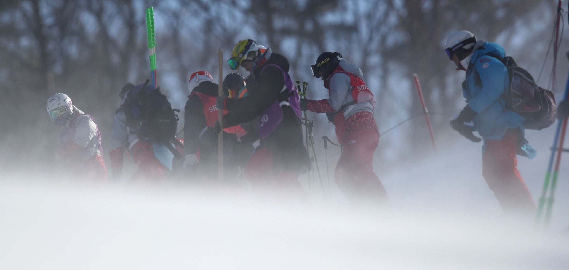 Fisi Pentaphoto - Vento sui siti olimpici di Pyeongchang