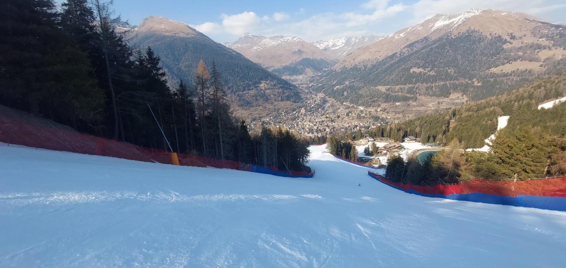 Il muro finale della Casola nera