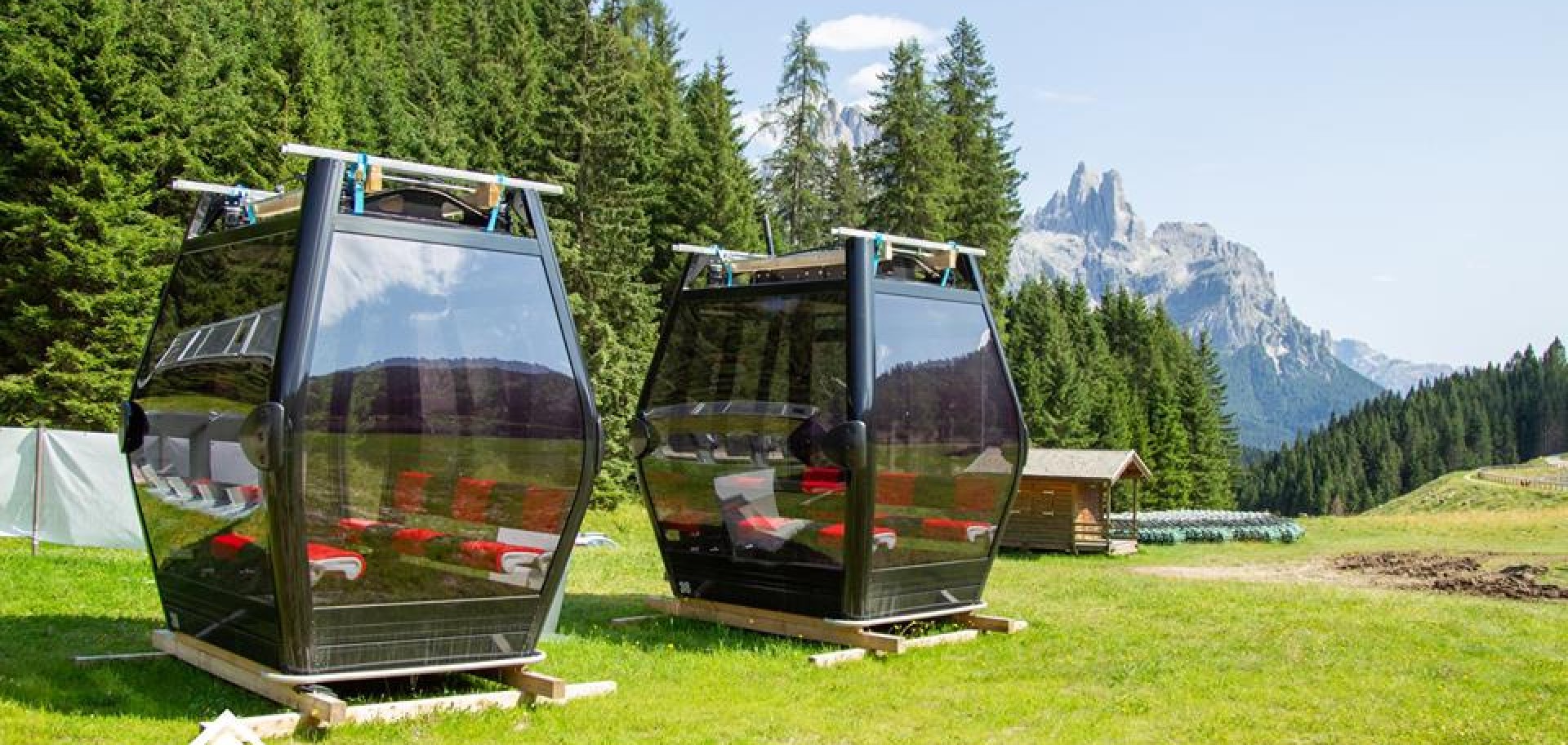 Fb Ski Center San Marino Rolle - Nuove cabine Colbricon Express