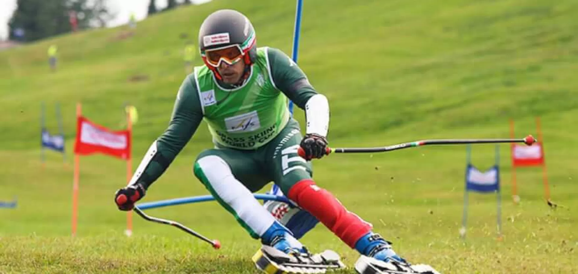 Edoardo Frau, campione sci d'erba