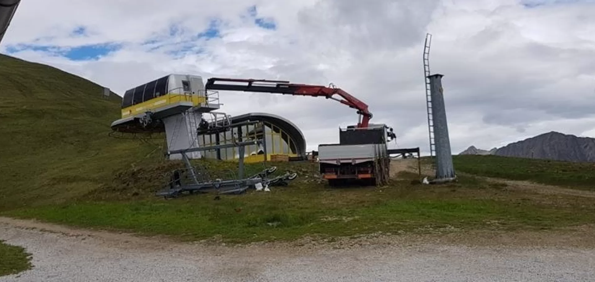 Facebook Gitschberg Jochtal - Nuova cabinovia cantiere