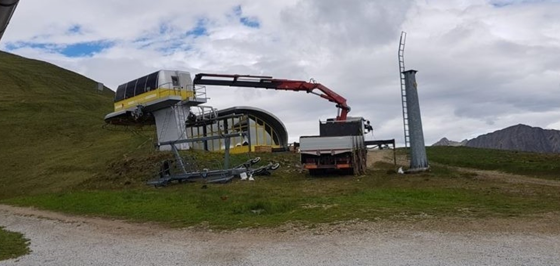 Facebook Gitschberg Jochtal - Nuova cabinovia cantiere