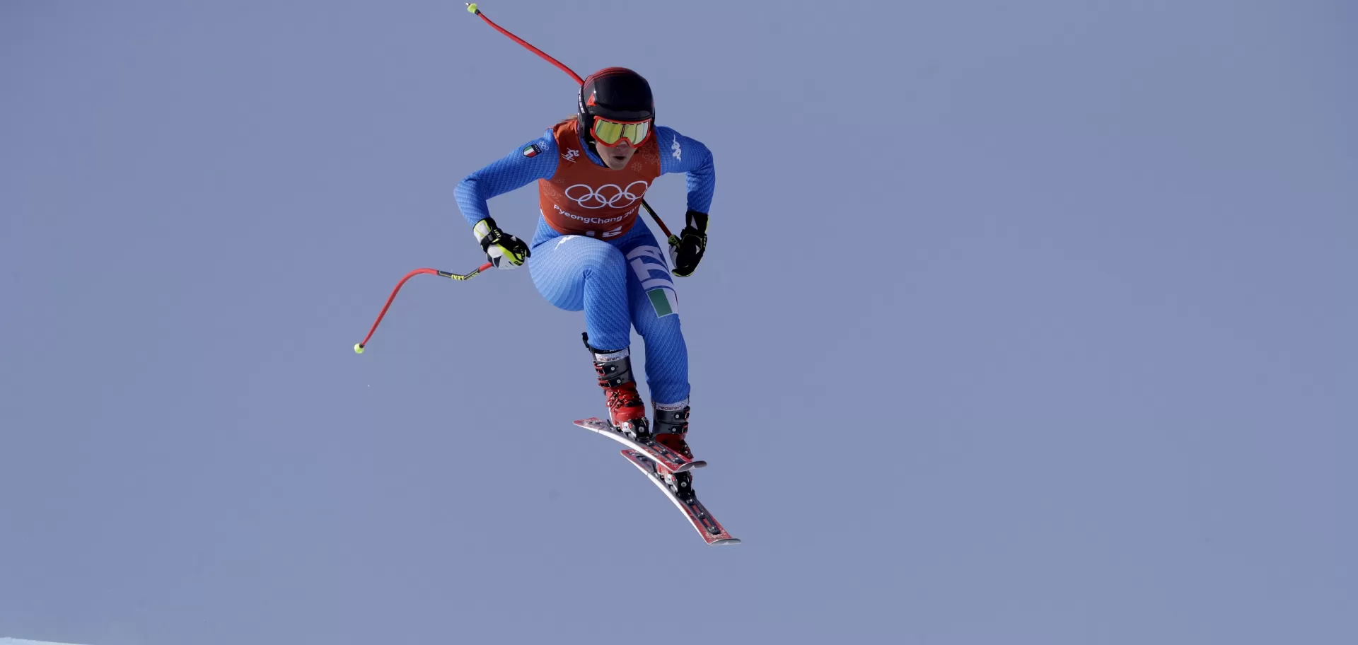 Sofia Goggia in gara a Pyeongchang