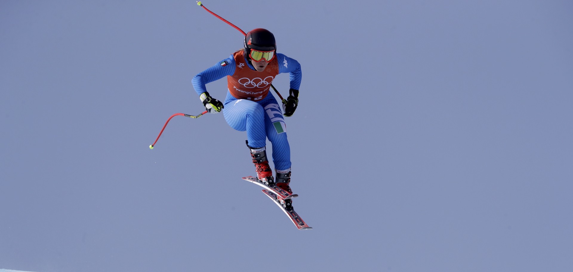 Sofia Goggia in gara a Pyeongchang