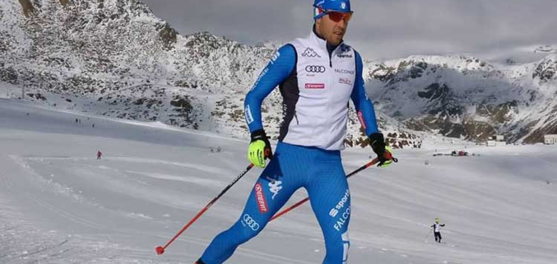 Federico Pellegrino in Val Senales