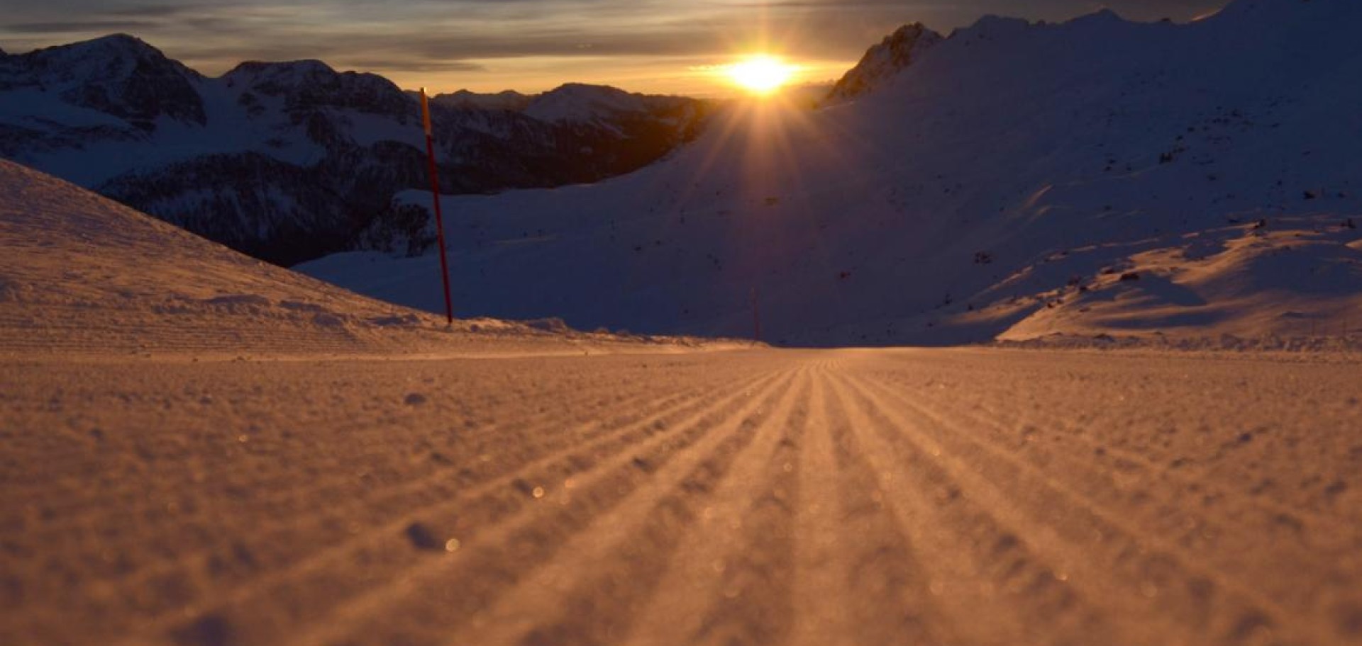 Tramonto al Passo San pellegrino