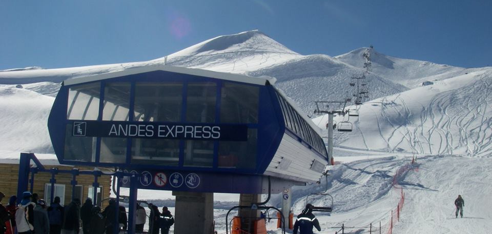 Seggiovia a Valle Nevado, Cile