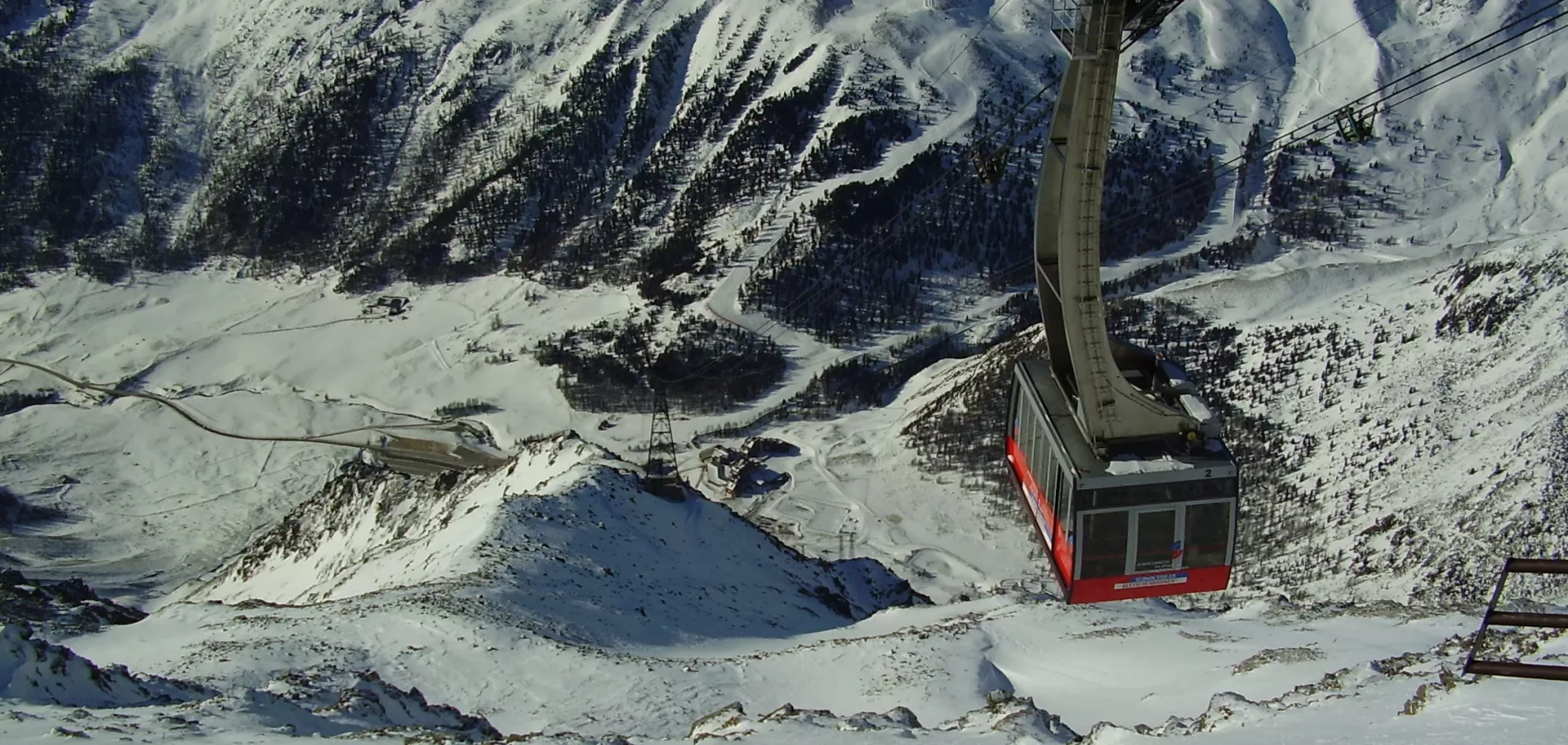 vecchia funivia della Val Senales