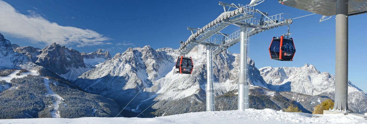 magnifici scenari alpini dalle piste di sci magnifici scenari alpini dalle piste di sci