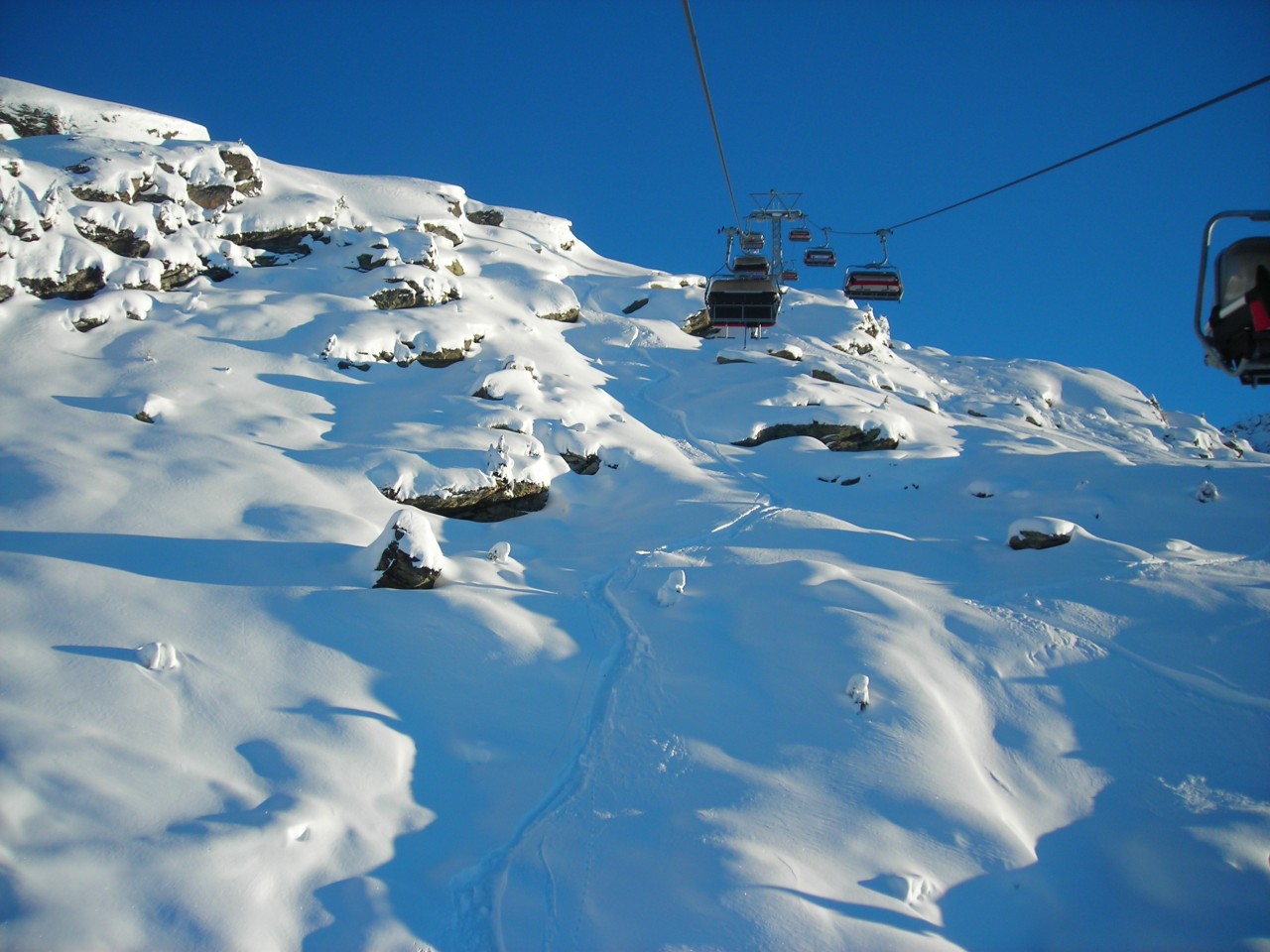sciare al corvatsch in engadina