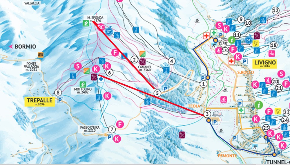Nuovi impianti Livigno 2024 2025 Nuovi impianti Livigno 2024 2025