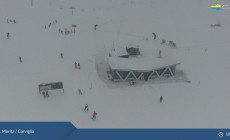 ST. MORITZ - Annullato per neve e vento il primo superG