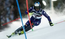 ADELBODEN - Moelgg infortunato, distorsione al ginocchio