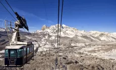 CORTINA - Funiva Faloria a capienza ridotta per il Coronavirus
