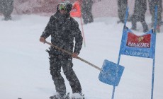 SANTA CATERINA - Pioggia sulla pista, gigante rinviato a domani 